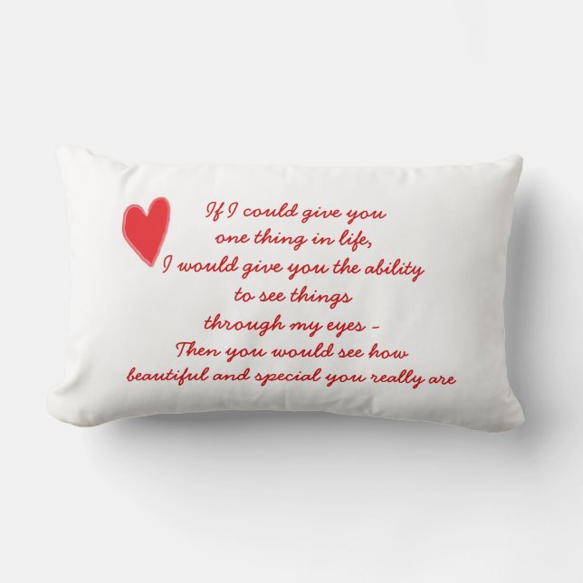 How Special You Are Pillow (Front)