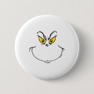 How Stole Christmas Face  6 Cm Round Badge