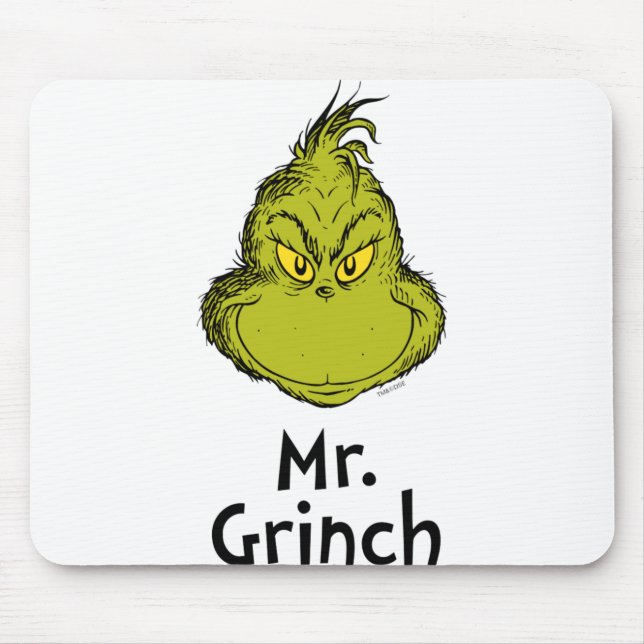 How Stole Christmas Mr  Mouse Pad (Front)