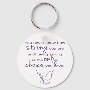 How Strong Butterfly Key Ring