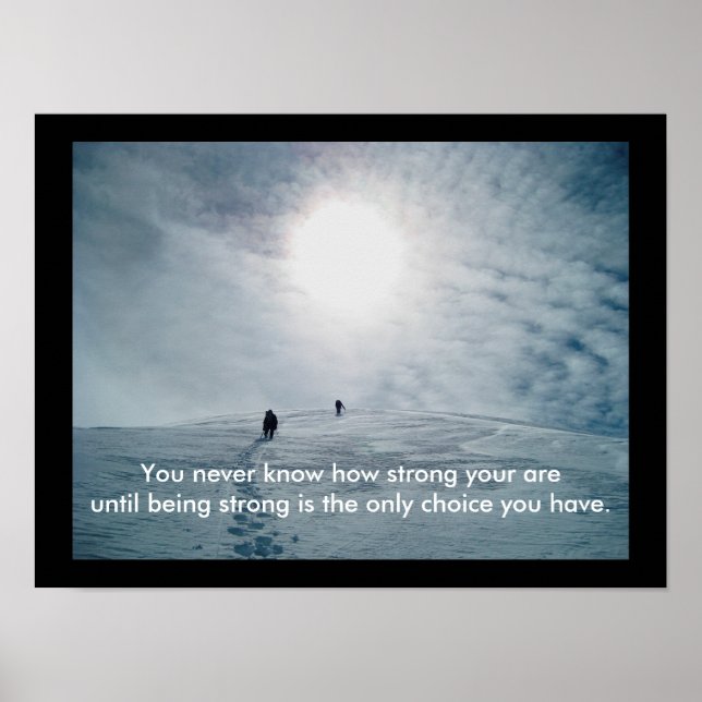 How strong you are - art print (Front)