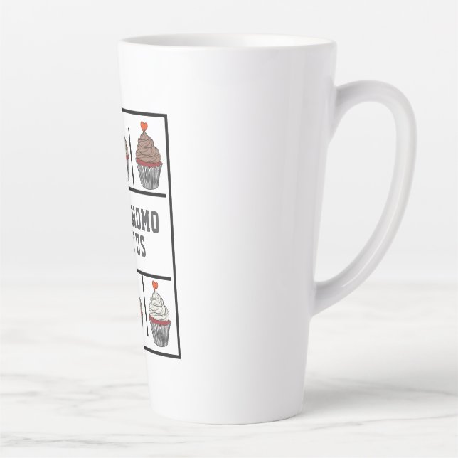 How Sweet It Is, Grid, Latin, Latte Mug (Right)