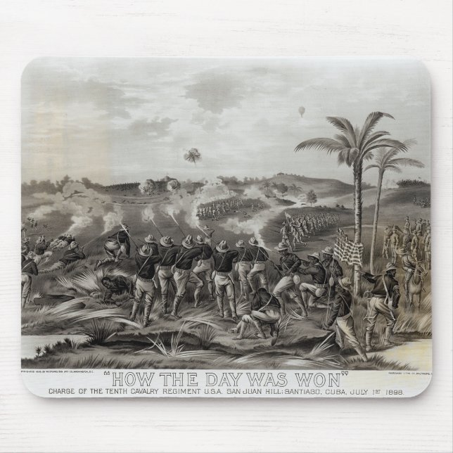 How the Day was Won Charge of the Tenth Mouse Pad (Front)