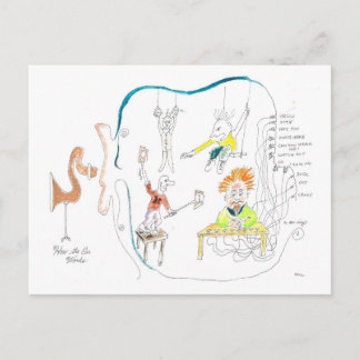 How the Ear Works Postcard