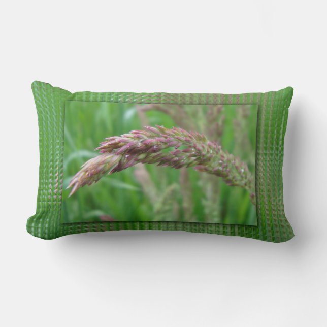 How the Grass Grows Pillow (Front)