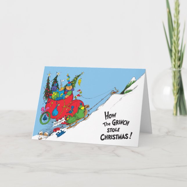 How the Grinch Stole Christmas! Holiday Card (Front)