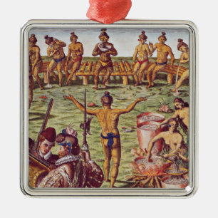 How the inhabitants of Florida made decisions Metal Tree Decoration