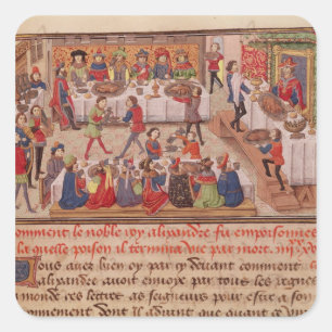 How the Noble King Alexander was Poisoned Square Sticker