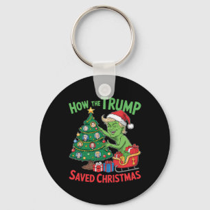 How The Trump Saved Christmas Christmas Trump Key Ring