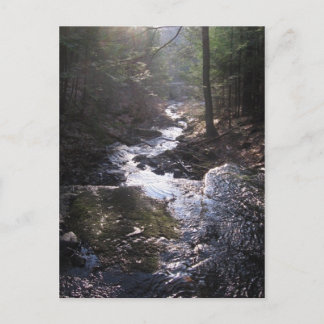 how the water flows postcard