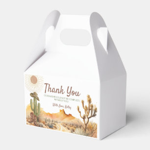 How The West Was One Birthday Party Cowboy Favour Box