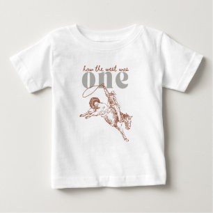 How the West was ONE First Birthday Shirt