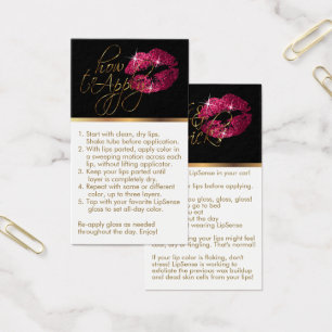 How to Apply & Tips - Hot Pink Glitter Lips