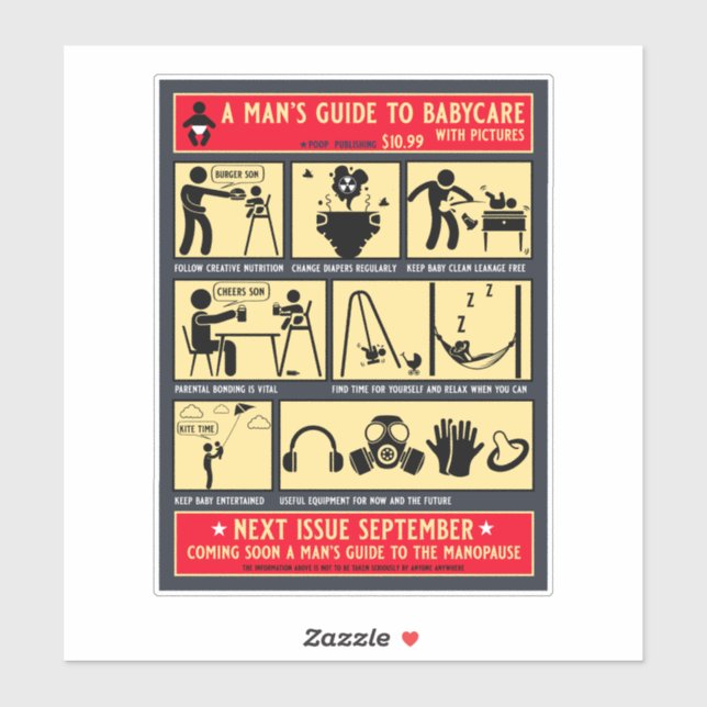 How To Be A Dad Guide (Sheet)