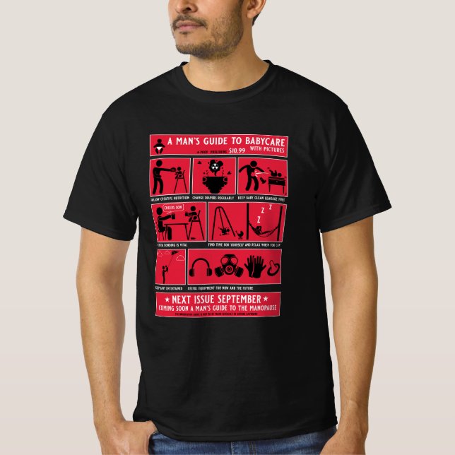 How To Be A Dad Guide T-Shirt (Front)