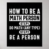How To Be A Math Person