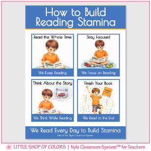 How to Build Reading Stamina Anchor Chart