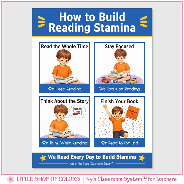 How to Build Reading Stamina Anchor Chart (Creator Uploaded)