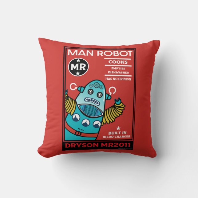 How To Change A Man Cushion (Front)