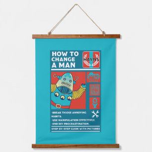 How To Change A Man Hanging Tapestry