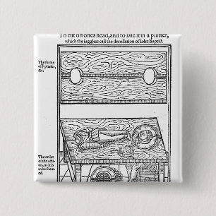 How to Cut Off One's Head 15 Cm Square Badge