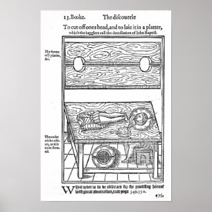 How to Cut Off One's Head Poster