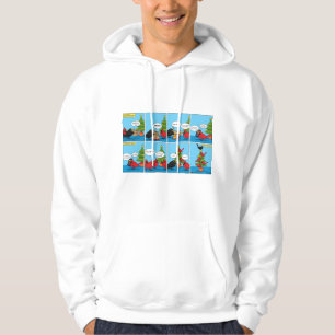 How to Decorate a Christmas Tree Comic Hoodie