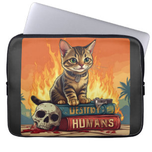 How to Destroy Humans Laptop Sleeve