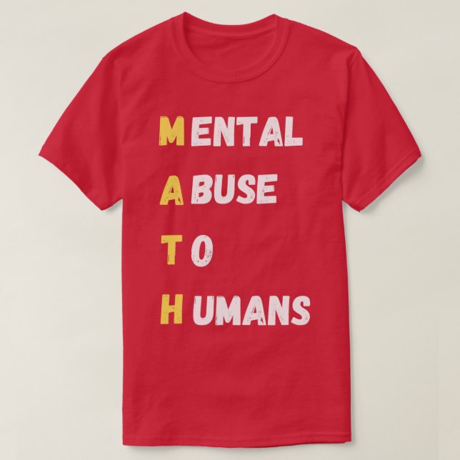 How To Do Math Funny Quote 33 T-Shirt (Design Front)