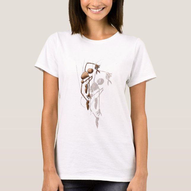 How to Find Freedom, Puppet Cutting Strings T-Shirt (Front)