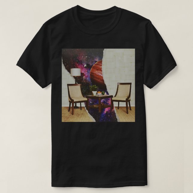 How To Friend, Love, Freefall - Rainbow Kitten Sur T-Shirt (Design Front)