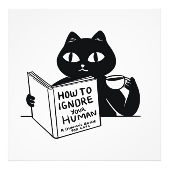 How to ignore your people photo print (Front)