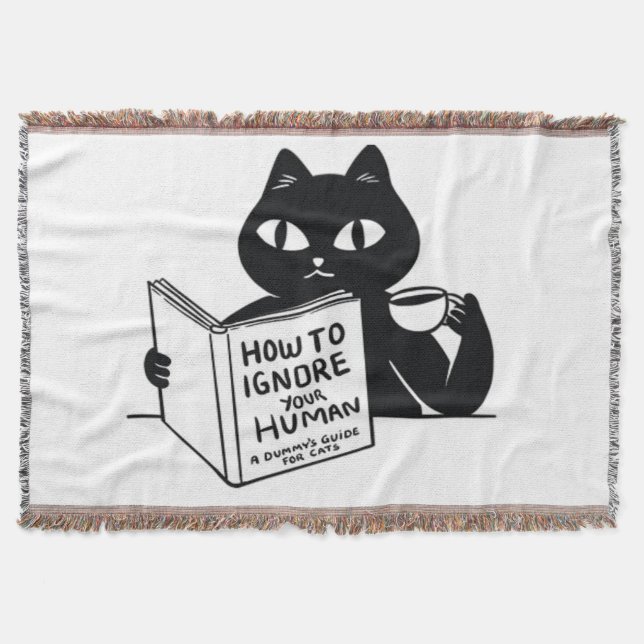 How to ignore your people throw blanket (Front)