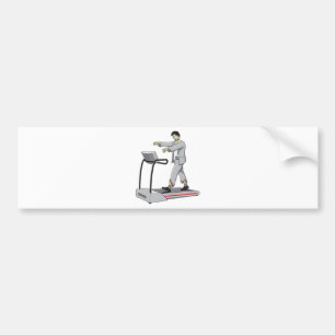 How to Keep a Zombie Busy Bumper Sticker