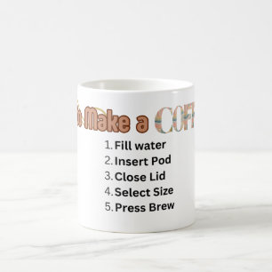 How to Make a Coffee Funny Typography Mug