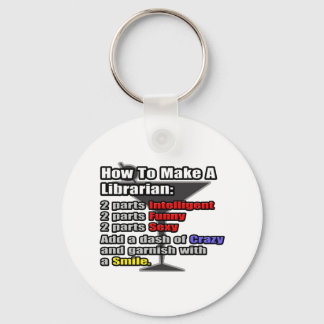 How To Make a Librarian Key Ring