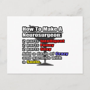 How To Make a Neurosurgeon Postcard
