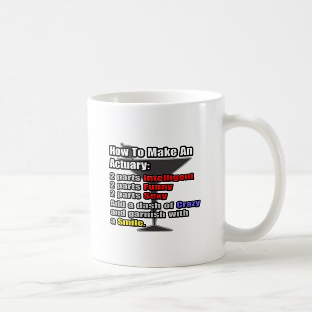 How To Make an Actuary Coffee Mug (Right)