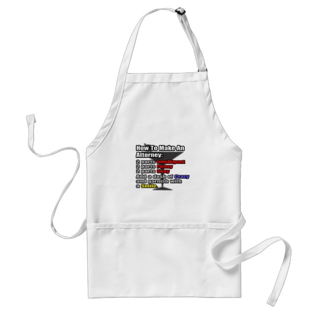 How To Make an Attorney Standard Apron (Front)