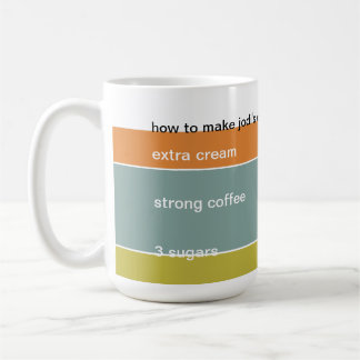 how to make my coffee coffee mug