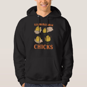 How to Pick Up Chicks Farm Animal For Men Women Ch Hoodie