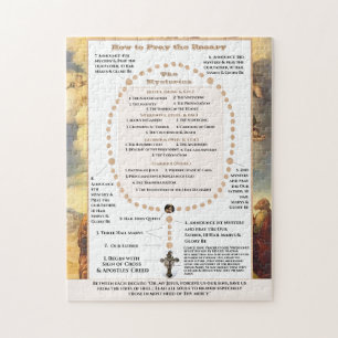 How to Pray the Rosary  Jigsaw Puzzle