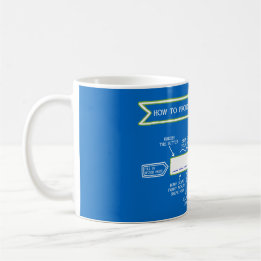 How to Pronounce Any Gaelic Word (blue mug) Coffee Mug