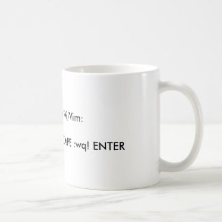 How to quit Vi, The Mug