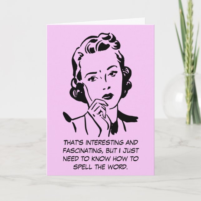 How to Spell the Word Court Reporting Quote Card (Front)