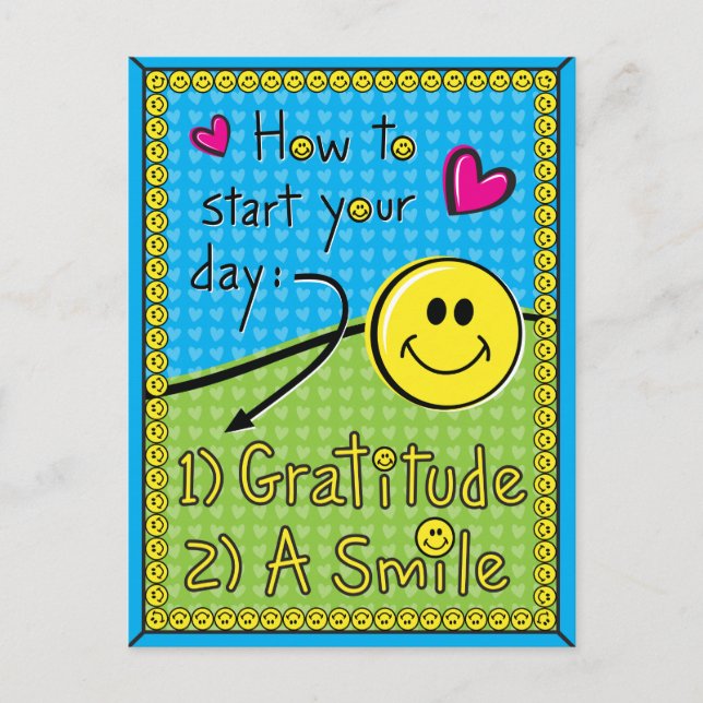 How To Start Your Day_ Postcard (Front)