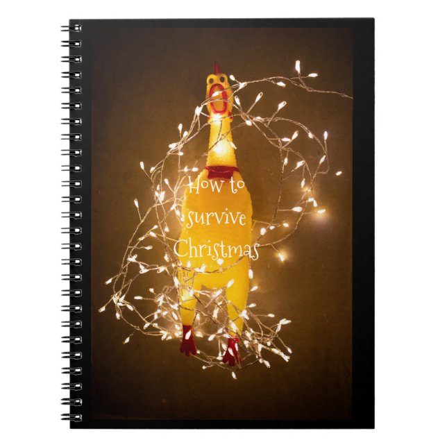 How to survive Christmas notebook (Front)