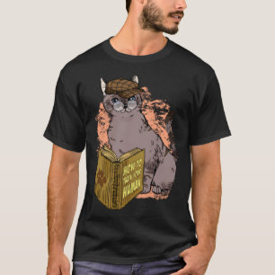 How to train your Human Book Cat Men Women T-Shirt