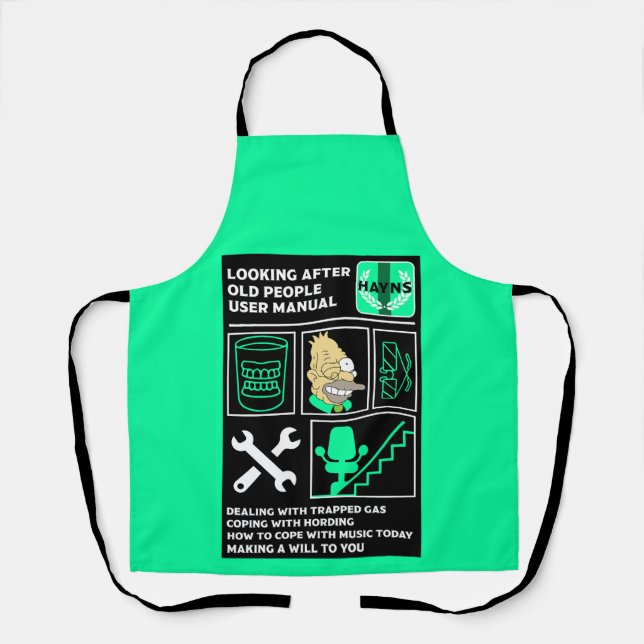 How To Understand Old People Apron (Front)
