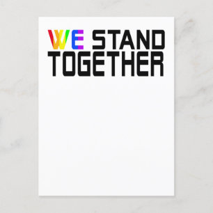 How was together LGBTQ+ Pride Postcard